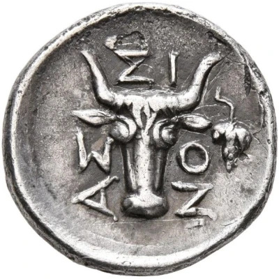 Tetrobol 350 BC - 340 BC back