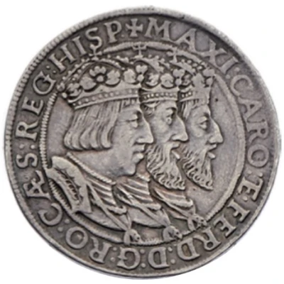 Thaler 3 Empereurs or DreiKaisertaler - Ferdinand I Hall ND front