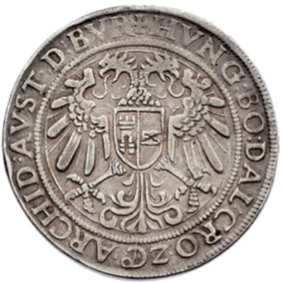 Thaler 3 Empereurs or DreiKaisertaler - Ferdinand I Hall ND back