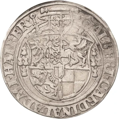 Thaler - Albert of Brandenburg front