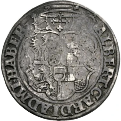 Thaler - Albert of Brandenburg front