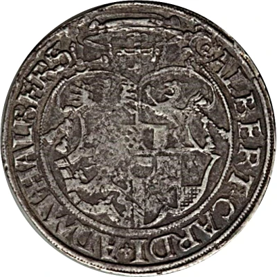 Thaler - Albert of Brandenburg front