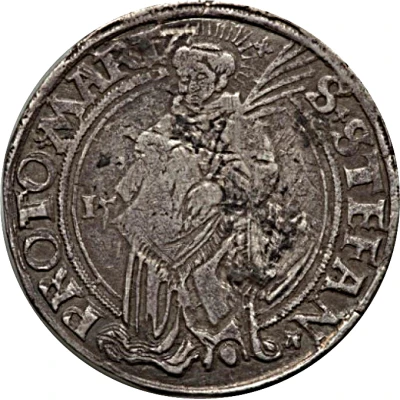 Thaler - Albert of Brandenburg back