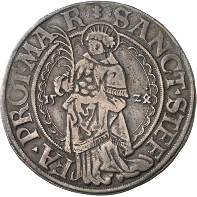 Thaler - Albert of Brandenburg back