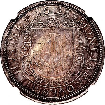 Thaler anonymous with shield front