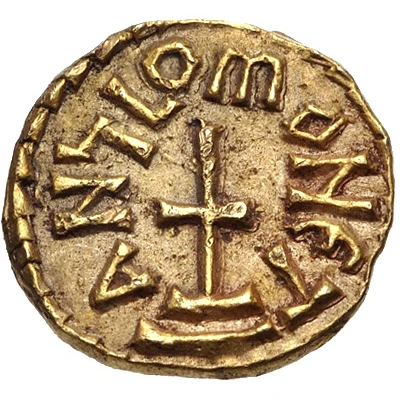 Tremissis - Moneyer Anglus II Quentovic back