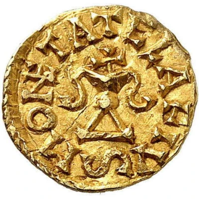 Tremissis - Moneyer Elafius Banassac back