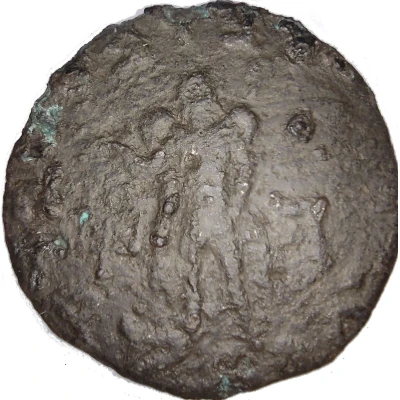 Tri-Chalkon- Azes II Indo-Scythian Kingdom 35 BC - 5 AD back