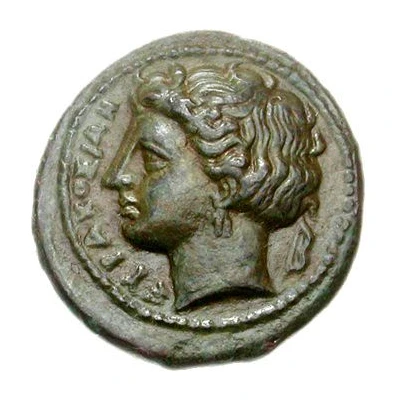 Trias - Agathokles 289 BC - 285 BC front