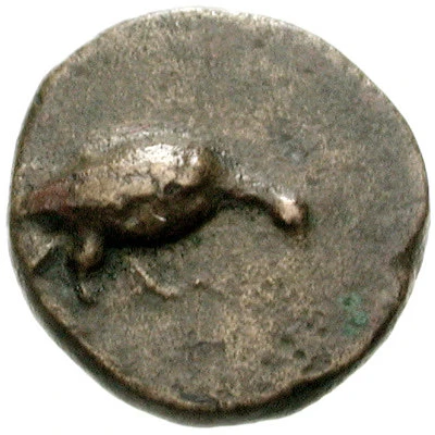 Trichalkon 225 BC - 200 BC front