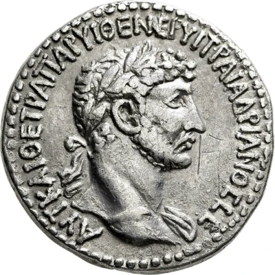 Tridrachm - Hadrian ΤΑΡϹΕΩΝ ΜΗΤΡΟΠΟΛΕΩϹ; Tarsus front