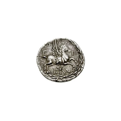 Tridrachm 166 BC - 133 BC back