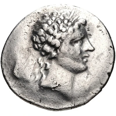 Tridrachm 167 BC - 166 BC front