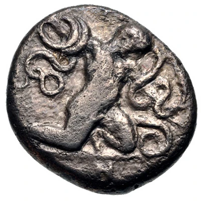 Tridrachm 405 BC - 404 BC front