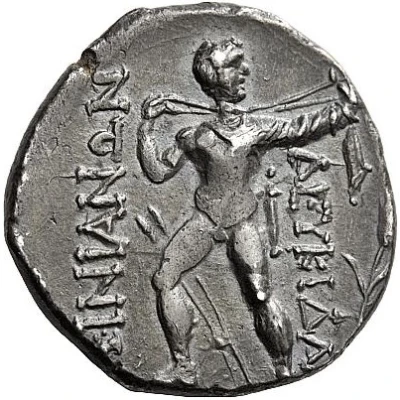 Trihemidrachm - Leukidas Hypata 80 BC - 40 BC back