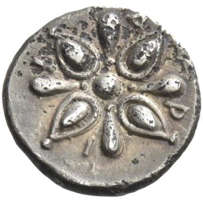 Trihemiobol - Idrieus Halikarnassos 345 BC - 344 BC back