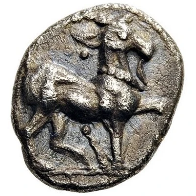 Trihemiobol Uncertain 480 BC - 460 BC front