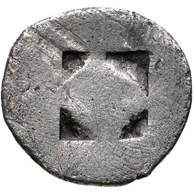 Trihemiobol 460 BC - 400 BC back