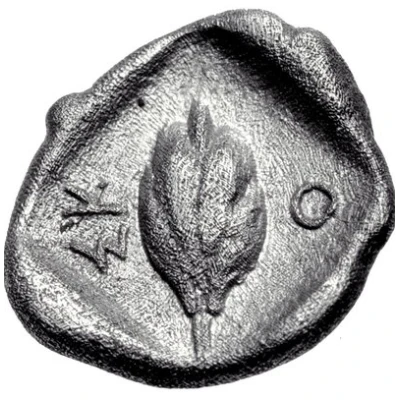 Trihemiobol 150 BC - 100 BC back