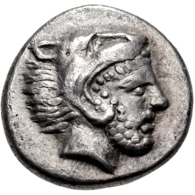 Trihemiobol 350 BC - 300 BC front