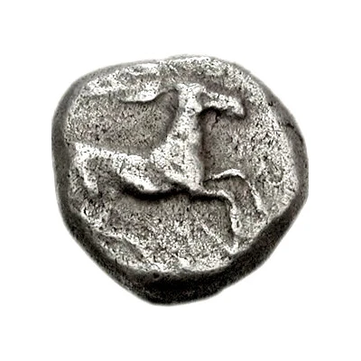 Trihemiobol 470 BC - 440 BC front