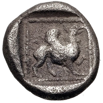 Trihemiobol 490 BC - 470 BC back