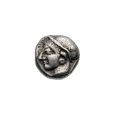 Trihemiobol 521 BC - 478 BC front