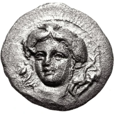 Trihemiobol 350 BC - 330 BC front