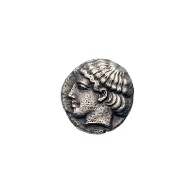 Trihemiobol 450 BC - 435 BC front