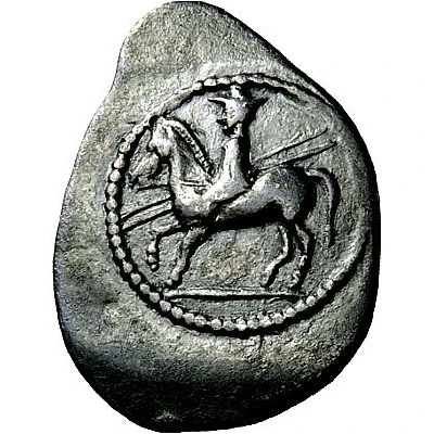 Trihemiobol 450 BC - 430 BC front