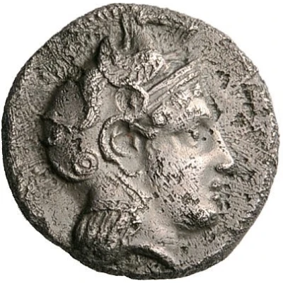 Trihemiobol 425 BC - 375 BC front