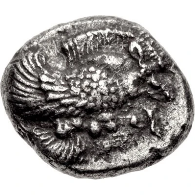 Trihemiobol 521 BC - 478 BC front