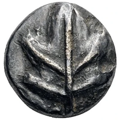 Trihemiobol 480 BC - 460 BC front