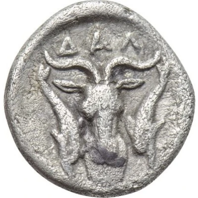 Trihemiobol 400 BC - 380 BC back