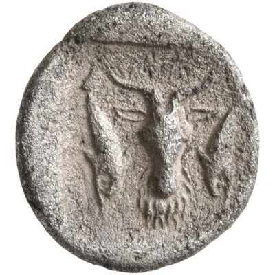 Trihemiobol 450 BC - 400 BC back