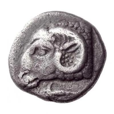 Trihemiobol 425 BC front