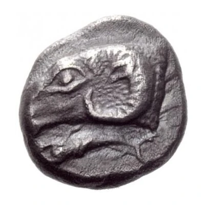 Trihemiobol 500 BC - 485 BC front