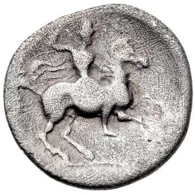 Trihemiobol 325 BC - 300 BC back