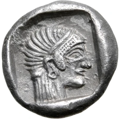 Trihemiobol 530 BC - 500 BC back