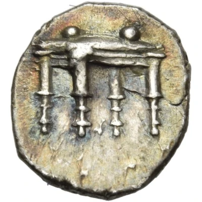 Trihemiobol 450 BC - 380 BC front