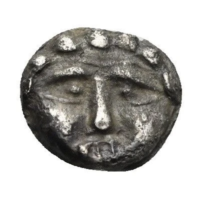 Trihemiobol 350 BC - 300 BC front