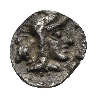 Trihemiobol 350 BC - 300 BC back