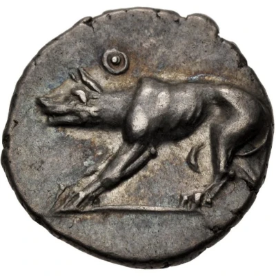 Trihemiobol 270 BC - 250 BC front