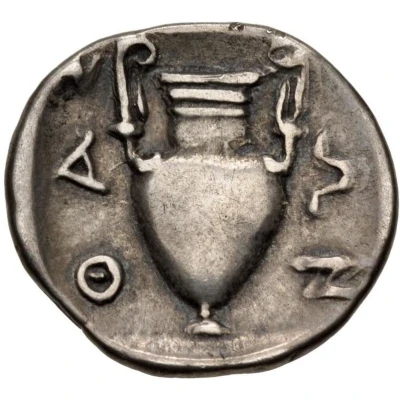 Trihemiobol 400 BC - 350 BC back