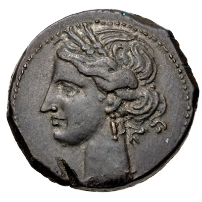 Trihemishekel 203 BC - 201 BC front