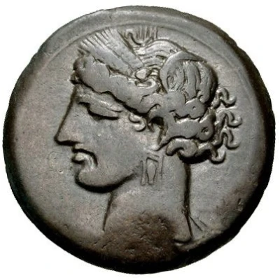 Trihemishekel 264 BC - 241 BC front