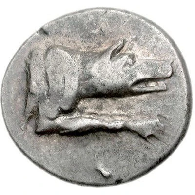 Triobol - Agathokleos 90 BC - 40 BC front