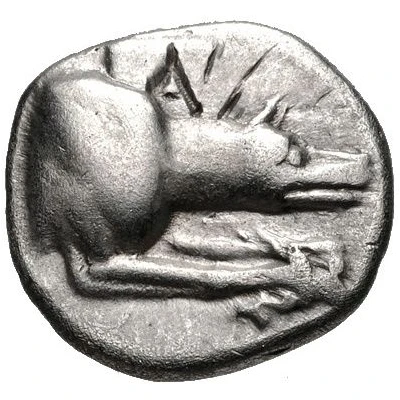 Triobol - Damar... 125 BC - 80 BC front