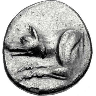 Triobol - Damoson 90 BC - 50 BC front