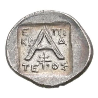 Triobol - Epikrates 90 BC - 40 BC back